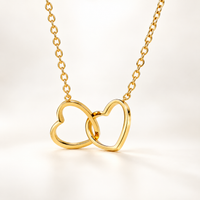 Heart Interlock Necklace
