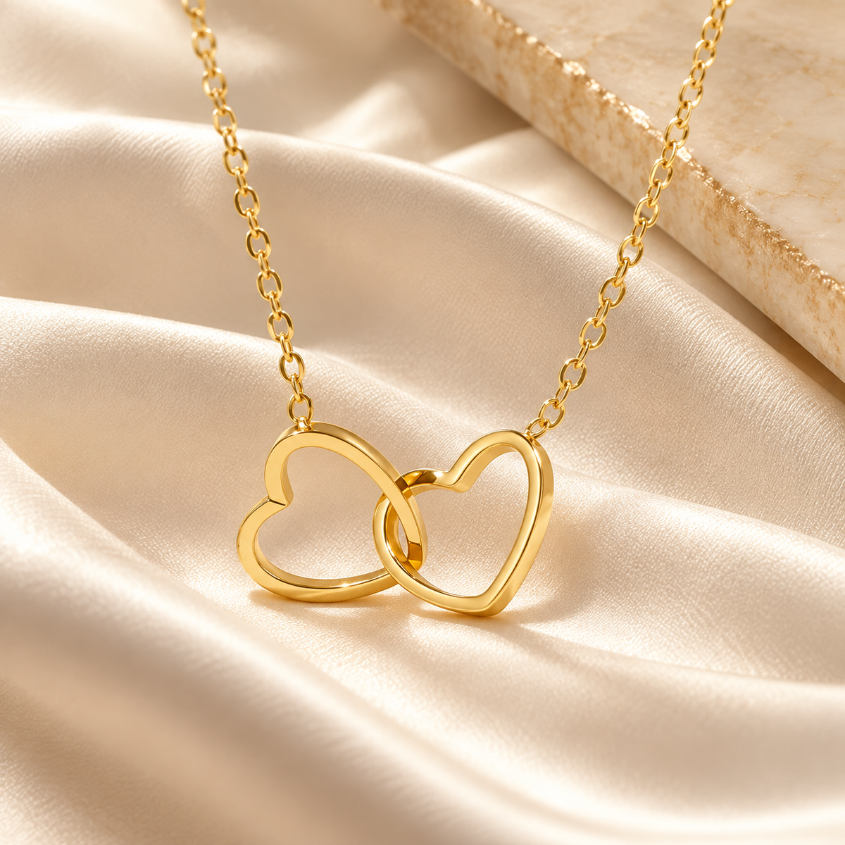 Heart Interlock Necklace
